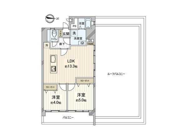 東十条ビル 間取図(平面図)