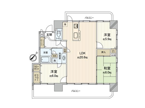 間取図(平面図)