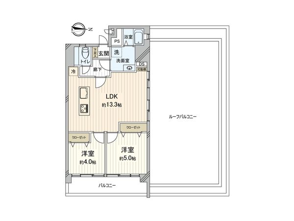 東十条ビル 間取図(平面図) 東十条ビル 間取図(平面図)