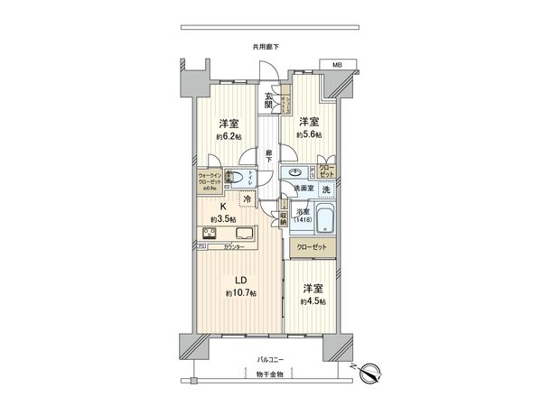 間取図(平面図)