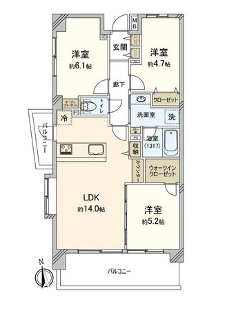 間取図(平面図)