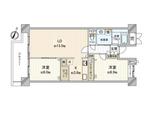 間取図(平面図)