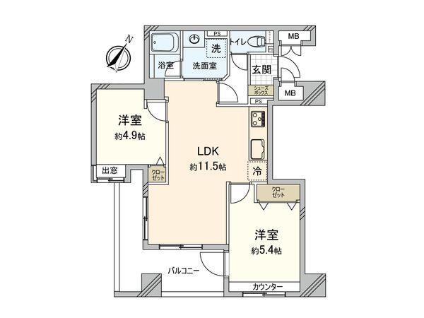 間取図(平面図)