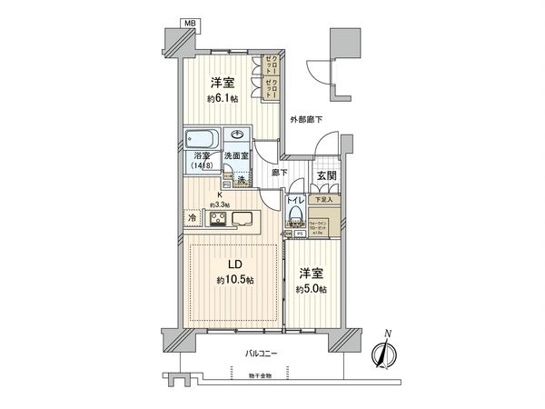 ヴェレーナグラン赤羽北ザ・マークス 間取図(平面図) ヴェレーナグラン赤羽北ザ・マークス 間取図(平面図)