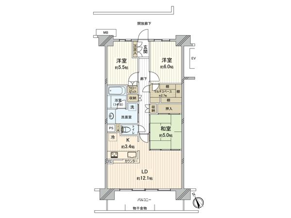 間取図(平面図)