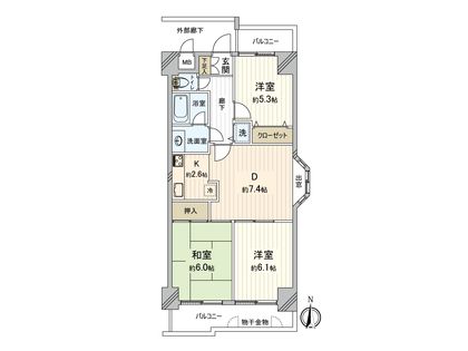 間取図(平面図)