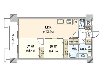 間取図(平面図)