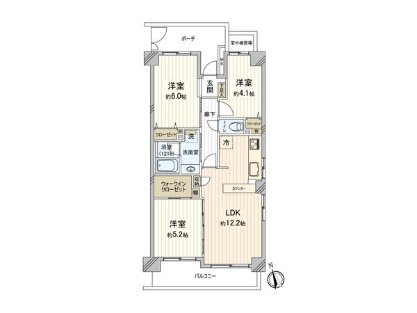 王子神谷パーク・ホームズ 間取図(平面図) 王子神谷パーク・ホームズ 間取図(平面図)