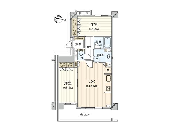 レクセル王子 間取図(平面図) 間取図(平面図)