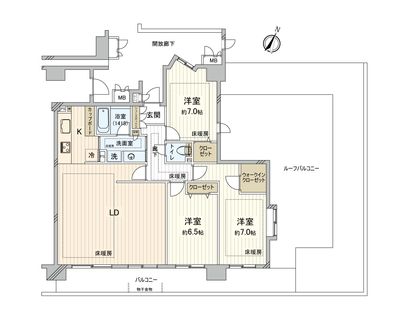 間取図(平面図)