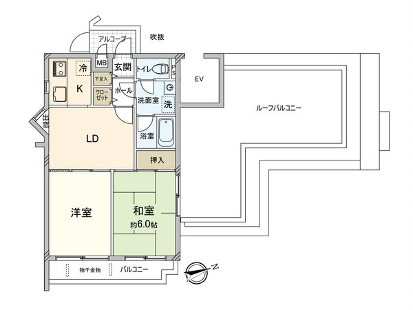 レヂオンス西が丘 間取図(平面図) 間取図(平面図)