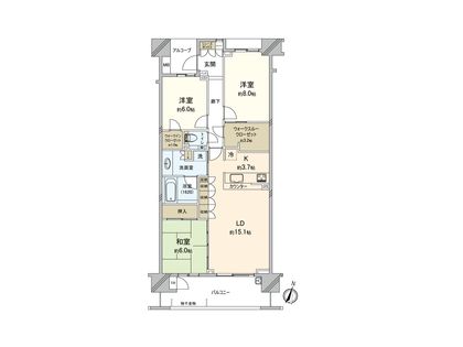 間取図(平面図)