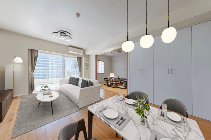 アクアテラ カーム・スクエア リビング