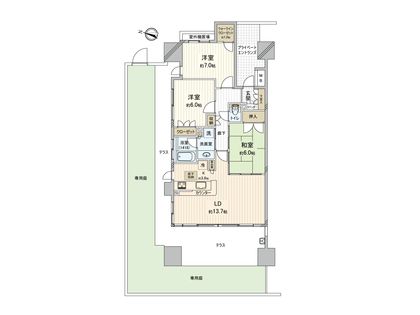 間取図(平面図)