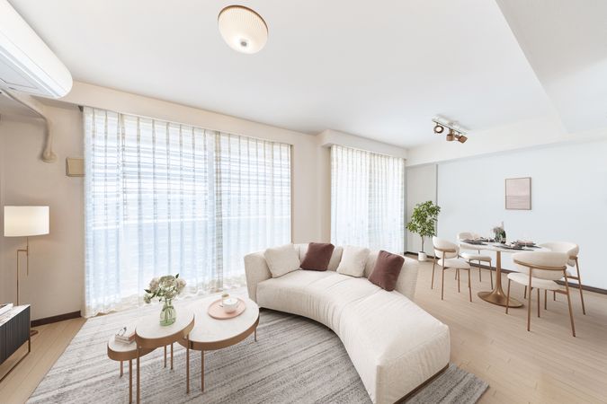 ディアステージ浮間公園リバーシア リビング ディアステージ浮間公園リバーシア リビング