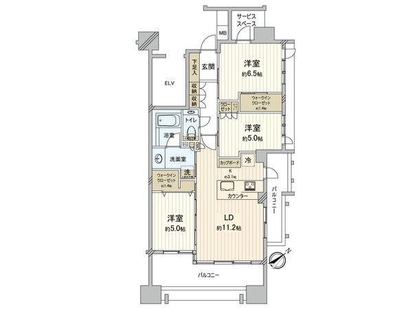 ヴェレーナグラン北赤羽マナープレイス 間取図(平面図) 間取図(平面図)