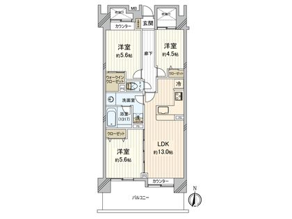 間取図(平面図)