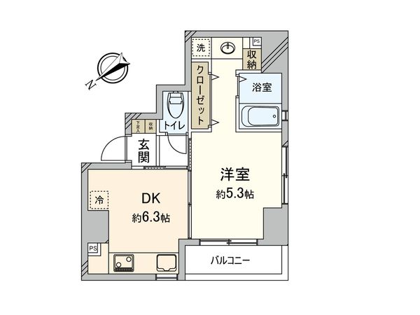 シャーロック赤羽 間取図(平面図) シャーロック赤羽 間取図(平面図)