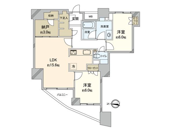 ドリームタワーキュアレジデンス 間取図(平面図) ドリームタワーキュアレジデンス 間取図(平面図)