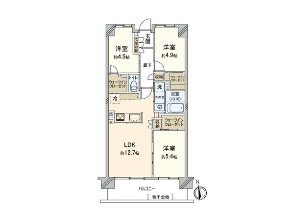 ソフィア王子神谷クラッセ 間取図(平面図) ソフィア王子神谷クラッセ 間取図(平面図)