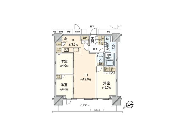 間取図(平面図)