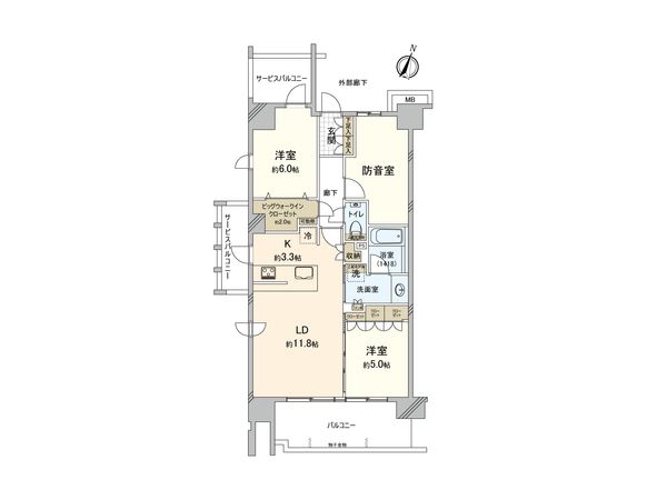 ヴェレーナグラン赤羽北フロント 間取図(平面図) ヴェレーナグラン赤羽北フロント 間取図(平面図)