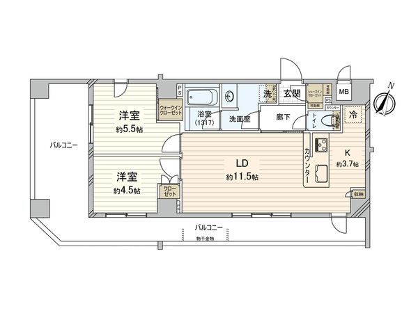 間取図(平面図)