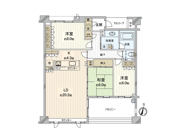 間取図(平面図)