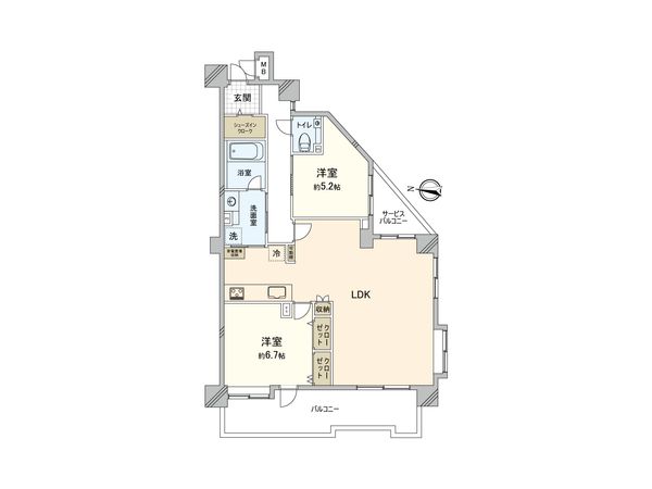 ローヤルシティ北赤羽 間取図(平面図) ローヤルシティ北赤羽 間取図(平面図)