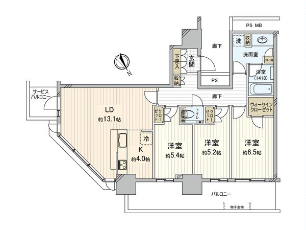 間取図(平面図)