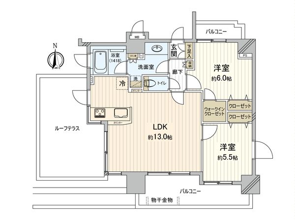 間取図(平面図)