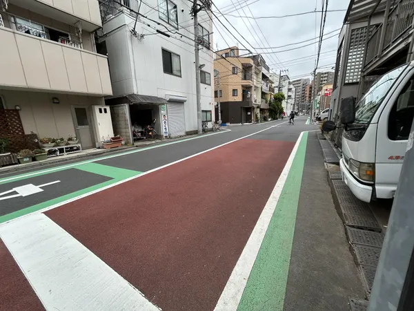 前面道路