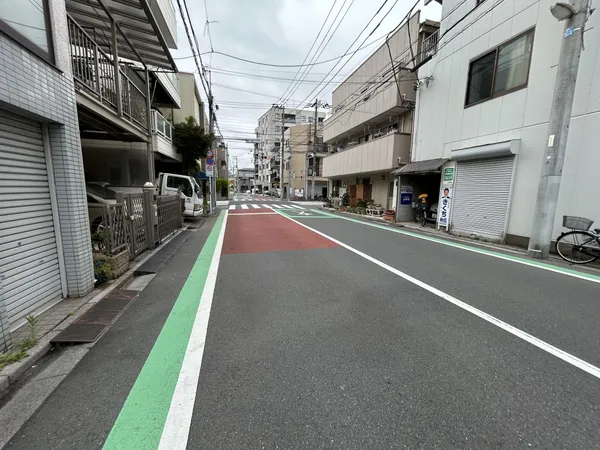 前面道路
