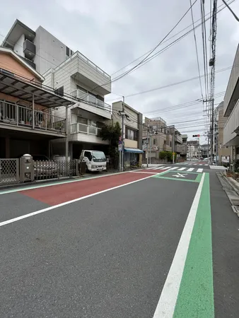 前面道路