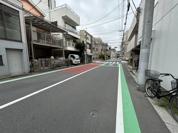 前面道路