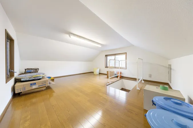 屋根裏収納