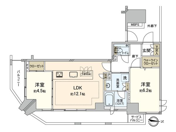 間取図(平面図)