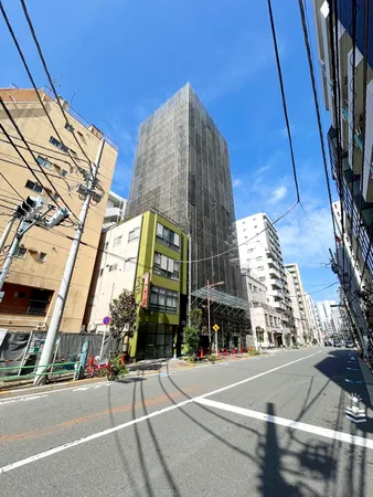 マンション前面道路