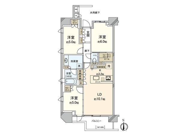 間取図(平面図)