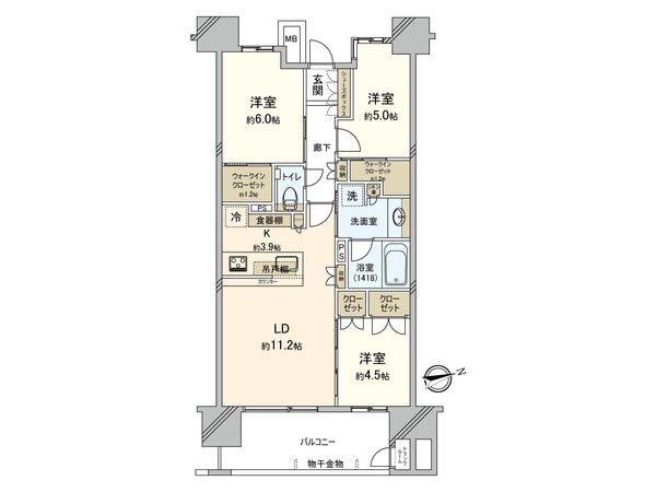 間取図(平面図)