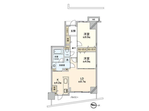 間取図(平面図)