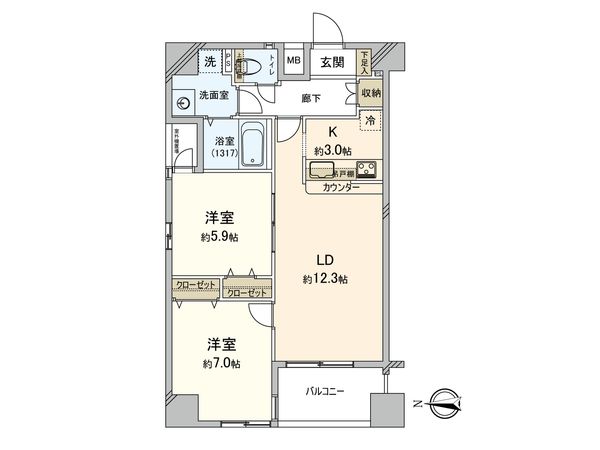 間取図(平面図)