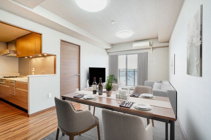 ザ・ライオンズ上野の森 リビング ザ・ライオンズ上野の森 リビング