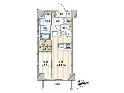間取図(平面図)