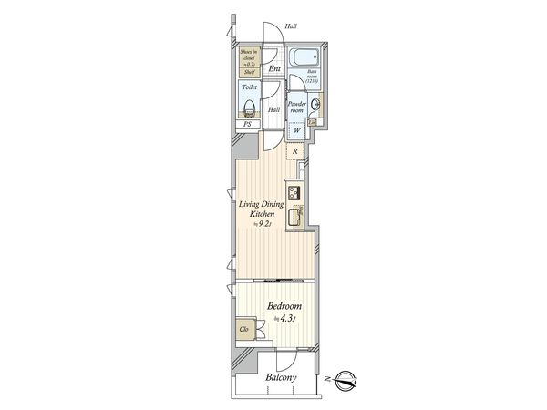 ローレルアイ浅草レジデンス 間取図(平面図) ローレルアイ浅草レジデンス 間取図(平面図)