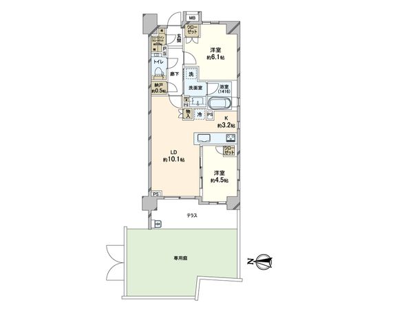 ザ・パークハウス上野池之端レジデンス 間取図(平面図) ザ・パークハウス上野池之端レジデンス 間取図(平面図)