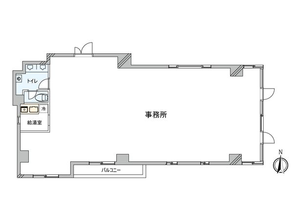 湯島不二ビル 間取図(平面図)