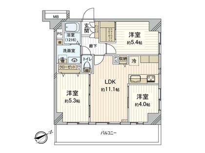 間取図(平面図)