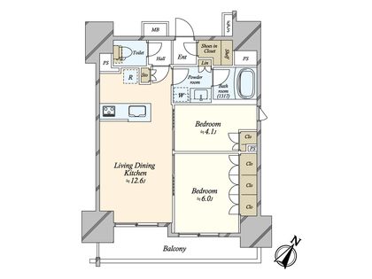 間取図(平面図)
