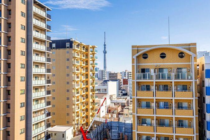 リビオレゾン上野根岸 眺望